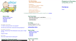 Desktop Screenshot of edhelperbaby.com